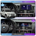 Штатная магнитола Lesko для BMW X4 I (F26) 2014-2018 экран 9" 2/32Gb Wi-Fi GPS Base