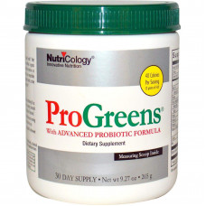 Суперфуд, ProGreens, Nutricology, 265 г