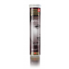 Підтримка молодості, ANTI AGE ACE+Zn+Se+Papaya CH, Swiss Energy, вітаміни та мінерали з папаєю, проти старіння, 20 розчинних таблеток