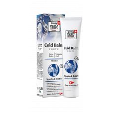 Бальзам охолоджуючий, Herbs Cold Balm Forte Sports & Joints, Swiss Energy, швейцарські трави, вітаміни, ментол, 75 мл