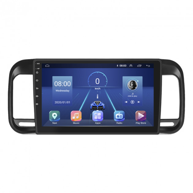 Штатная магнитола Lesko для Brilliance M2 (BS4) I 2006-2010 экран 9" 6/128Gb 4G Wi-Fi GPS Top