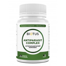 Антипаразитний комплекс, Antiparasit Compleх, Biotus, 60 таблеток