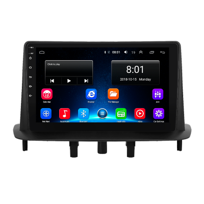 Штатная магнитола Lesko для Renault Fluence I 2009-2013 экран 9" 2/32Gb 4G Wi-Fi GPS Top