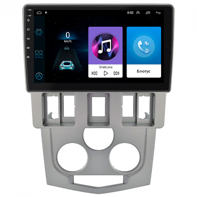 Штатная магнитола Lesko для Renault Logan I 2004-2009 экран 9" 1/16Gb Wi-Fi GPS Base