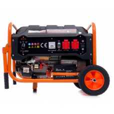 Генератор бензиновий 3,5 кВт Kraft&Dele KD162 AVR 12/230В, 1 фаза, 4-тактний, електричний та ручний запуск, бак 15 л (Польща)