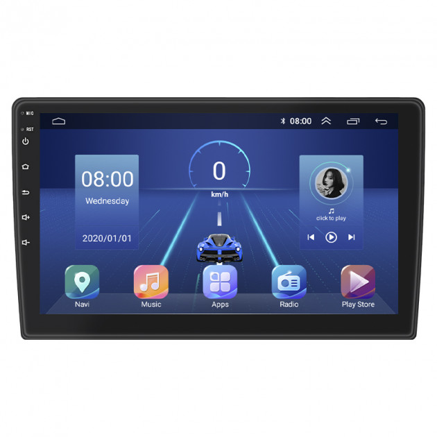 Штатная магнитола Lesko для Chrysler Sebring III 2006-2010 экран 9" 2/32Gb Wi-Fi GPS Base