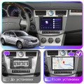 Штатная магнитола Lesko для Chrysler Sebring III 2006-2010 экран 9" 2/32Gb CarPlay 4G Wi-Fi GPS Prime