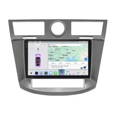 Штатная магнитола Lesko для Chrysler Sebring III 2006-2010 экран 9" 4/64 QLED CarPlay 4G Wi-Fi GPS 360 Prime