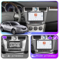 Штатная магнитола Lesko для Chrysler Sebring III 2006-2010 экран 9" 4/64 QLED CarPlay 4G Wi-Fi GPS 360 Prime