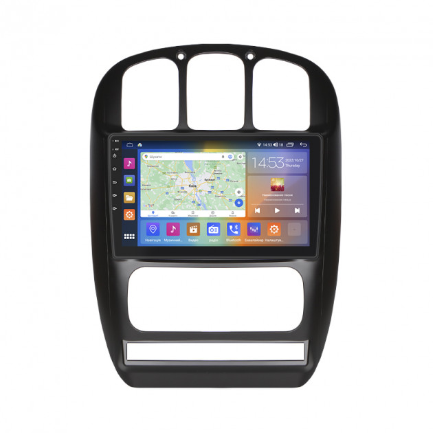 Штатная магнитола Lesko для Chrysler Voyager IV 2000-2004 экран 10" 4/64Gb CarPlay 4G Wi-Fi GPS Prime