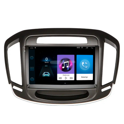 Штатная магнитола Lesko для Buick Regal V Рестайлинг 2013-2017 экран 9" 1/16Gb Wi-Fi GPS Base