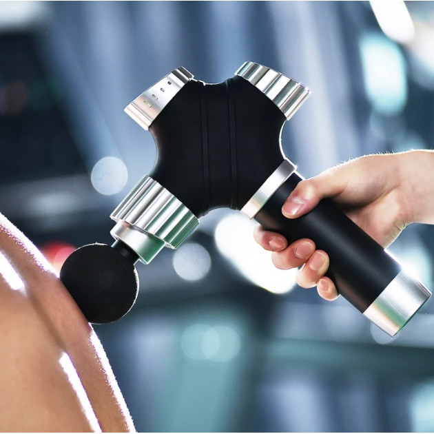 Перкусійний масажний пістолет Booster A2 — ударний масажер для глибокого масажу та відновлення.