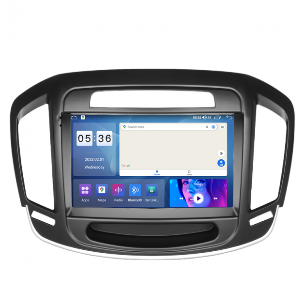 Штатная магнитола Lesko для Buick Regal V Рестайлинг 2013-2017 экран 9" 2/32Gb CarPlay 4G Wi-Fi GPS Prime