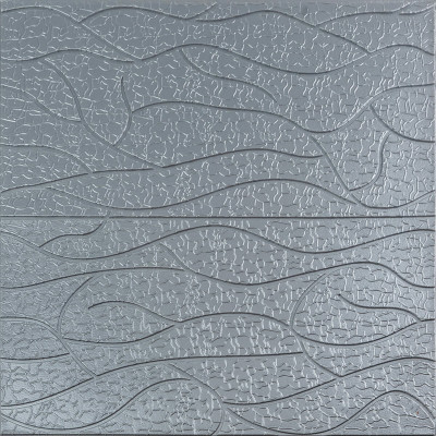 Панель 3D 700х700х6мм Серебро SW-00001951