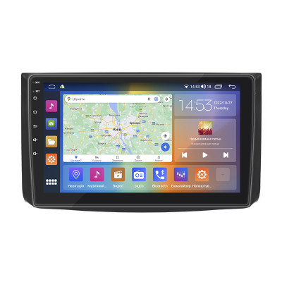 Штатная магнитола Lesko для Chevrolet Aveo I Рестайлинг 2006-2012 экран 9" 2/32Gb CarPlay 4G Wi-Fi GPS Prime