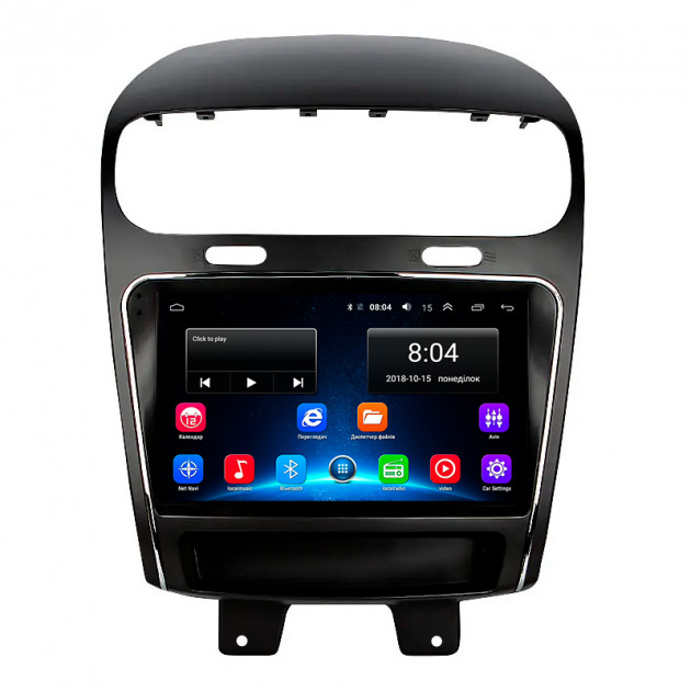 Штатная магнитола Lesko для Dodge Journey I Рестайлинг 2011-2020 экран 9" 2/32Gb Wi-Fi GPS Base