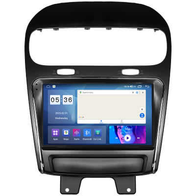 Штатная магнитола Lesko для Dodge Journey I Рестайлинг 2011-2020 экран 9" 4/64Gb CarPlay 4G Wi-Fi GPS Prime