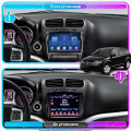 Штатная магнитола Lesko для Dodge Journey I Рестайлинг 2011-2020 экран 9" 6/128Gb 4G Wi-Fi GPS Top