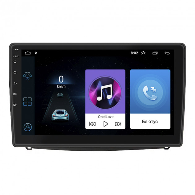 Штатная магнитола Lesko для Fiat 500L I 2012-2017 экран 10" 1/16Gb Wi-Fi GPS Base
