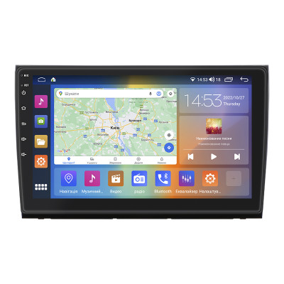Штатная магнитола Lesko для Fiat Bravo II 2007-2014 экран 9" 2/32Gb CarPlay 4G Wi-Fi GPS Prime