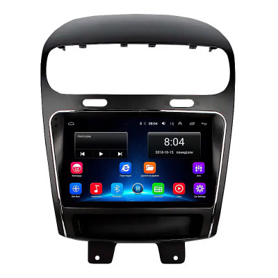 Штатная магнитола Lesko для Fiat Freemont  2011-2016 экран 9" 2/32Gb Wi-Fi GPS Base