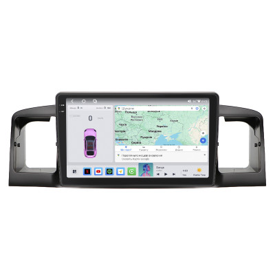 Штатная магнитола Lesko для BYD F3 II 2012-2018 экран 9" 4/64 QLED CarPlay 4G Wi-Fi GPS 360 Prime