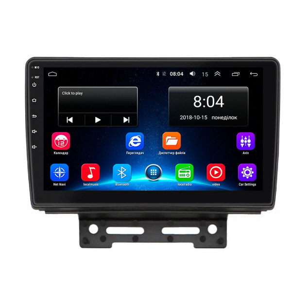Штатная магнитола Lesko для Geely Emgrand 7 I 2016-2018 экран 9" 2/32Gb Wi-Fi GPS Base