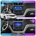 Штатная магнитола Lesko для Geely Emgrand 7 I 2016-2018 экран 9" 4/64Gb 4G Wi-Fi GPS Top