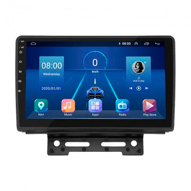 Штатная магнитола Lesko для Geely Emgrand 7 I 2016-2018 экран 9" 6/128Gb 4G Wi-Fi GPS Top