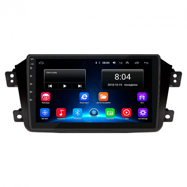 Штатная магнитола Lesko для Geely Emgrand X7 I 2011-2016 экран 9" 2/32Gb Wi-Fi GPS Base
