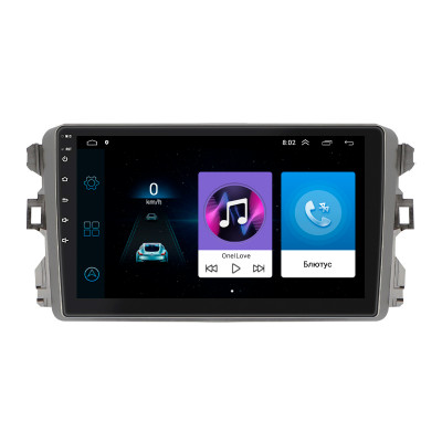 Штатная магнитола Lesko для BYD G3  2009-2014 экран 9" 1/16Gb Wi-Fi GPS Base