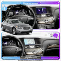 Штатная магнитола Lesko для Infiniti Q70 I 2013-2014 экран 9" 6/128Gb 4G Wi-Fi GPS Top