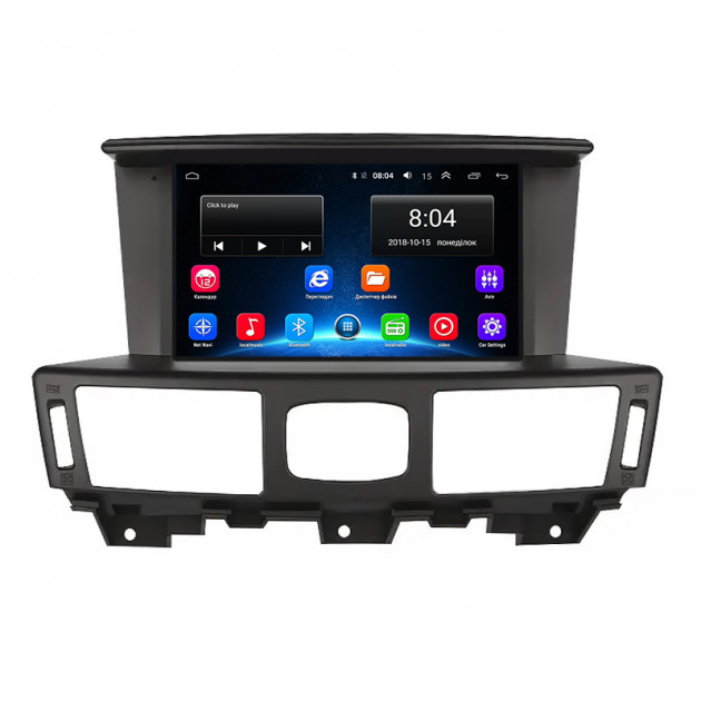 Штатная магнитола Lesko для Infiniti Q70 I Рестайлинг 2014-2019 экран 9" 2/32Gb Wi-Fi GPS Base