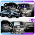 Штатная магнитола Lesko для Infiniti Q70 I Рестайлинг 2014-2019 экран 9" 6/128Gb 4G Wi-Fi GPS Top