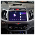 Штатная магнитола Lesko для Kia Sportage III 2010-2014 экран 9" 4/64Gb 4G Wi-Fi GPS Top
