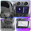 Штатная магнитола Lesko для BYD G3  2009-2014 экран 9" 4/64Gb 4G Wi-Fi GPS Top