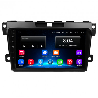 Штатная магнитола Lesko для Mazda CX-7 I 2006-2009 экран 9" 2/32Gb Wi-Fi GPS Base