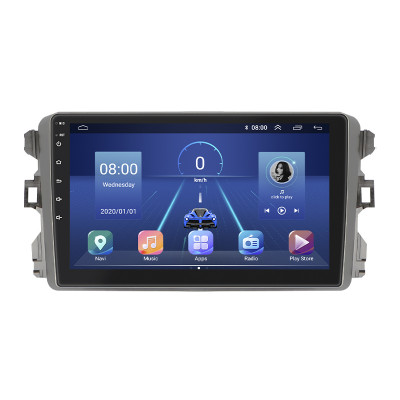 Штатная магнитола Lesko для BYD G3  2009-2014 экран 9" 6/128Gb 4G Wi-Fi GPS Top