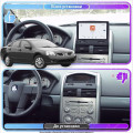 Штатная магнитола Lesko для Mitsubishi Galant IX 2003-2006 экран 9" 4/64 QLED CarPlay 4G Wi-Fi GPS 360 Prime