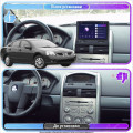 Штатная магнитола Lesko для Mitsubishi Galant IX 2003-2006 экран 9" 2/32Gb 4G Wi-Fi GPS Top