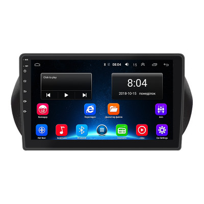 Штатная магнитола Lesko для Peugeot Bipper  2008-2018 экран 10" 2/32Gb Wi-Fi GPS Base