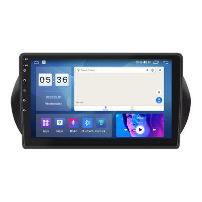 Штатная магнитола Lesko для Peugeot Bipper  2008-2018 экран 10" 4/64Gb CarPlay 4G Wi-Fi GPS Prime