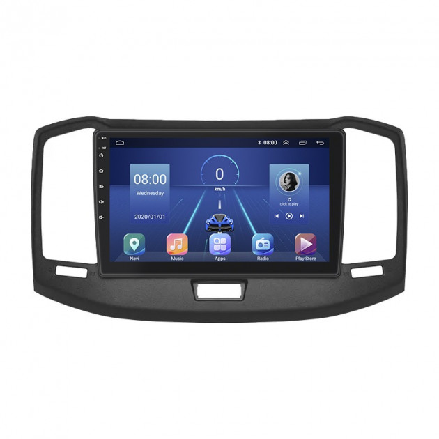 Штатная магнитола Lesko для Chery Bonus (A13)  2011-2014 экран 10" 6/128Gb 4G Wi-Fi GPS Top