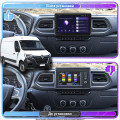 Штатная магнитола Lesko для Renault Master  2019-н.в. экран 10" 2/32Gb 4G Wi-Fi GPS Top