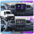 Штатная магнитола Lesko для Renault Master  2019-н.в. экран 10" 6/128Gb 4G Wi-Fi GPS Top