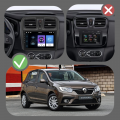 Штатная магнитола Lesko для Renault Sandero II 2013-2018 экран 10" 4/64Gb 4G Wi-Fi GPS Top