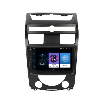 Штатная магнитола Lesko для SsangYong Rexton II ver 2 2006-2012 экран 10" 1/16Gb Wi-Fi GPS Base