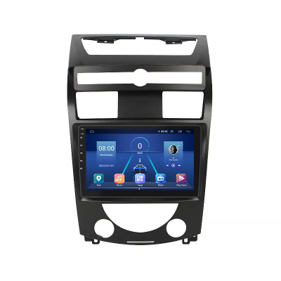 Штатная магнитола Lesko для SsangYong Rexton II ver 2 2006-2012 экран 10" 4/64Gb 4G Wi-Fi GPS Top