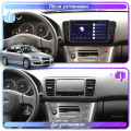 Штатная магнитола Lesko для Subaru Legacy IV 2003-2006 экран 9" 4/64Gb 4G Wi-Fi GPS Top