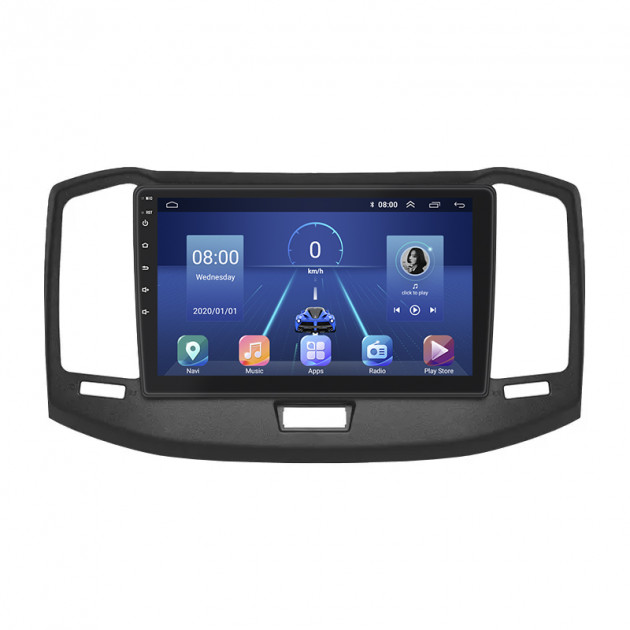 Штатная магнитола Lesko для Chery Bonus 3 (E3/A19)  2014-2017 экран 10" 4/32Gb 4G Wi-Fi GPS Top